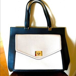 Kate Spade Satchel Style Bag with Front Pocket and Clasp